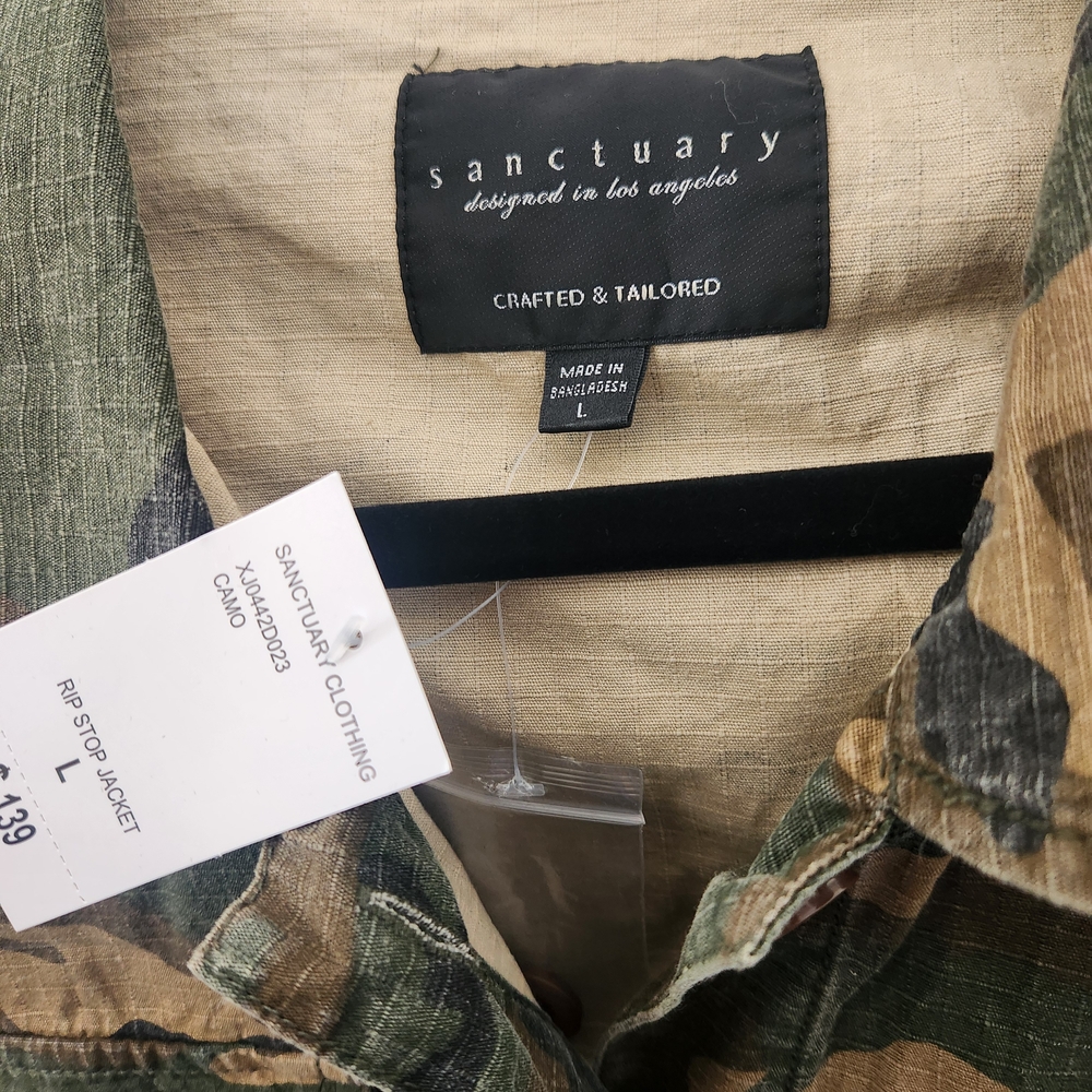 Sanctuary Womens Camouflage Jacket